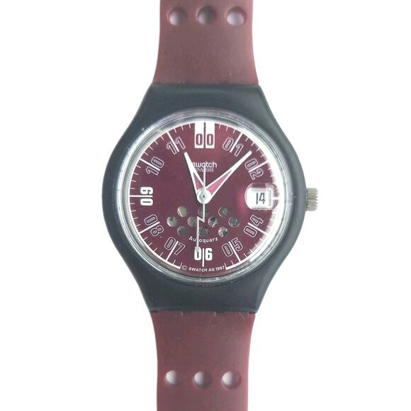 Vintage Swatch Watch NEUTRONS STB400 1998 Rare Swiss Made Autoquartz New In Case - Picture 5 of 9